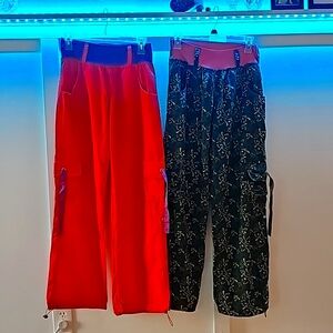 LOT (2) Zumba Fitness Cargo Pants